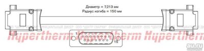 Лот: 17158111. Фото: 1. КАБЕЛЬ В СБОРКЕ:HSD К PHC ИЛИ... Плазменная резка металлов