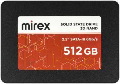 Лот: 25113012. Фото: 1. SSD-накопитель 512Гб Mirex SA500... SSD-накопители