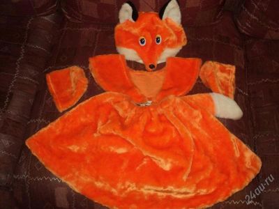 Лот: 2234558. Фото: 1. Костюм "Лисичка" на 5-7 лет. Детские карнавальные, праздничные костюмы
