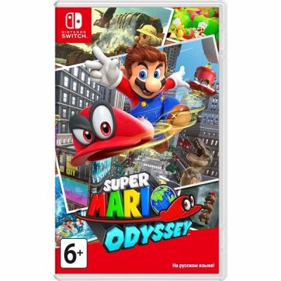 Лот: 15923096. Фото: 1. Игра Super Mario Odyssey (Nintendo... Игры для консолей