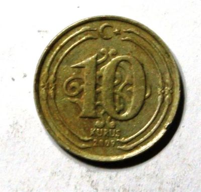 Лот: 2237020. Фото: 1. Турция. 10 куруш 2009 г.(215). Ближний восток