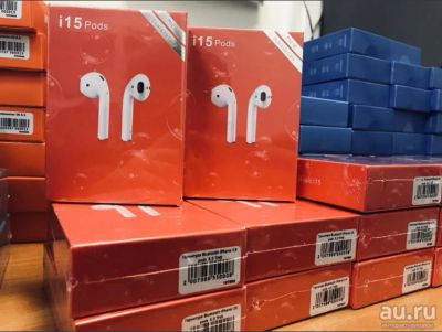 Лот: 15325830. Фото: 1. AirPods i15. Новые. Гарантия. Красноярск