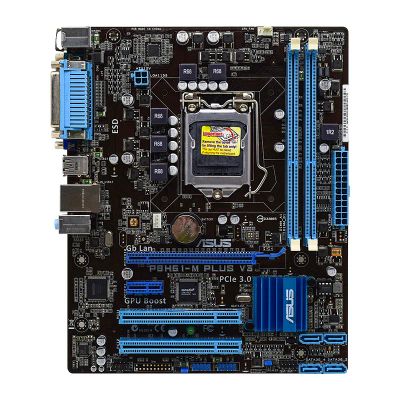 Лот: 19369881. Фото: 1. Приличная плата под LGA 1155... Материнские платы