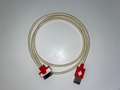 Лот: 18399494. Фото: 1. Кабель USB - Apple 30 pin, 90... Дата-кабели, переходники