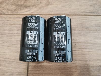 Лот: 17781698. Фото: 1. Конденсатор 1000 мкФ 450 В 105... Конденсаторы