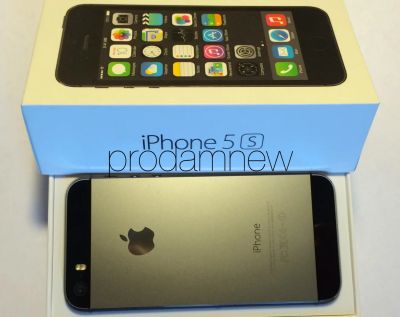 Лот: 4431592. Фото: 1. Apple iPhone 5s. 16gb. [Черный... Смартфоны