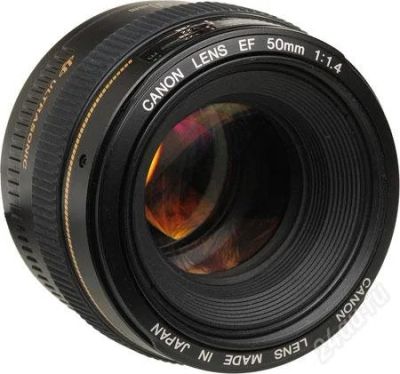 Лот: 1483625. Фото: 1. Canon EF 50 1.4 светосильный автофокусный... Объективы