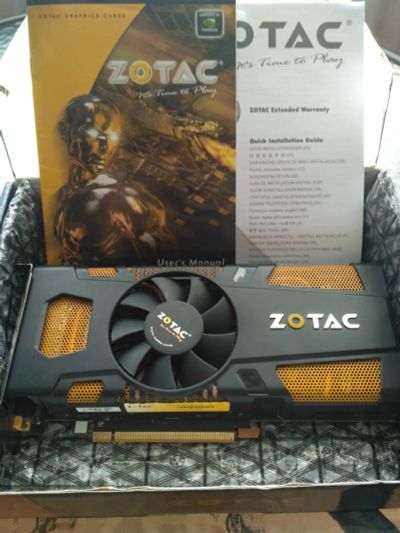 Лот: 14834739. Фото: 1. Zotac gtx 560 ti. Видеокарты