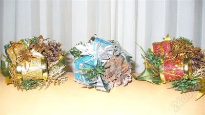 Лот: 685730. Фото: 1. новогоднее декоративное украшение. Разное