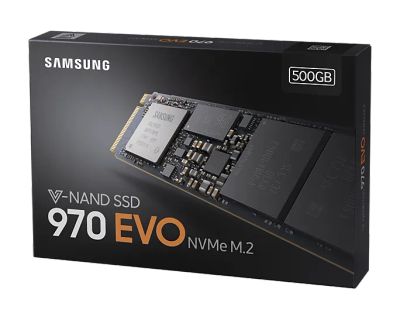 Лот: 19530287. Фото: 1. SSD 500ГБ Samsung 970 EVO NVMe... SSD-накопители