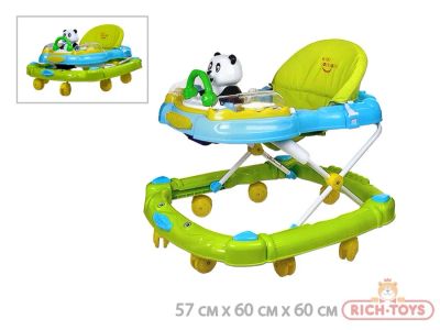 Лот: 4299766. Фото: 1. Ходунки Baby Comfort BW10 (зеленый... Ходунки, прыгунки, качели
