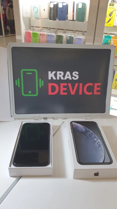Лот: 19662194. Фото: 1. iPhone XR 128GB черный. Смартфоны
