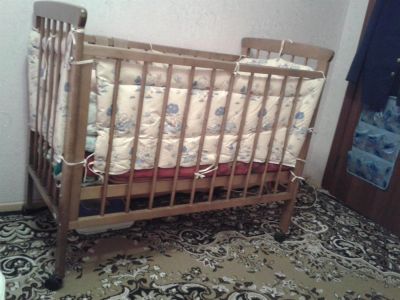 Лот: 3524433. Фото: 1. кроватка детская. Детские кровати и кроватки