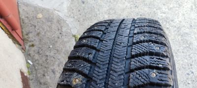 Лот: 22393446. Фото: 1. Зимние шипованные шины Amtel Nordmaster... Шины