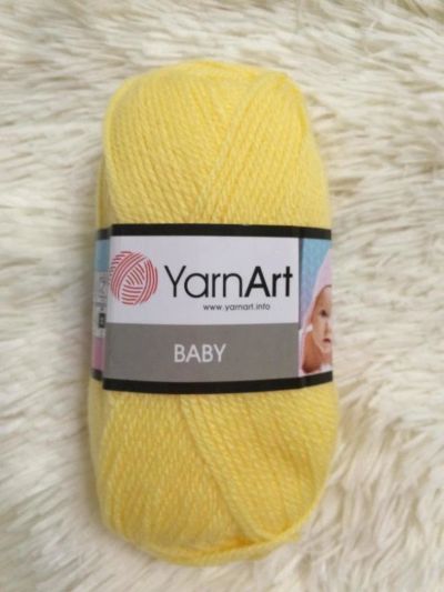 Лот: 9825756. Фото: 1. Пряжа Yarnart Baby , Акрил-100... Ткани, нитки, пряжа