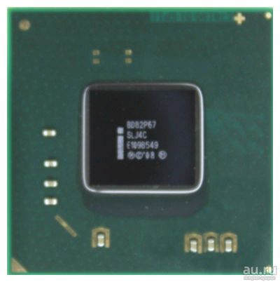 Лот: 9885283. Фото: 1. HUB BD82P67 SLJ4C Новый. Установка... Микроконтроллеры