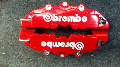 Лот: 9765251. Фото: 1. Накладки на супорта brembo. Детали тюнинга