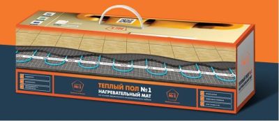 Лот: 9087454. Фото: 1. Теплый пол под кафель мат нагревательный... Тёплый пол