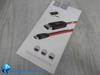 Лот: 14669754. Фото: 1. Кабель Micro USB Hoco U29m LED... Дата-кабели, переходники