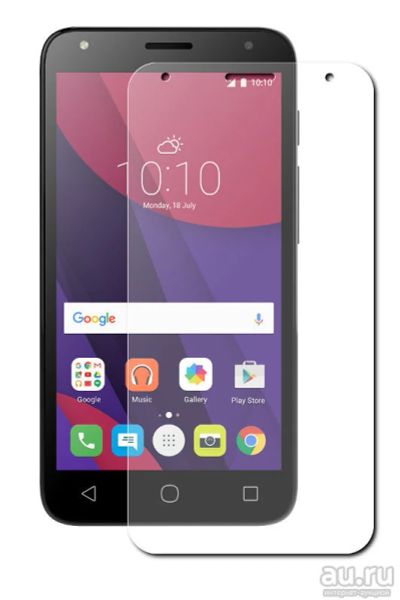 Лот: 12881363. Фото: 1. Защитное стекло Alcatel OT-5010D... Дисплеи, дисплейные модули, тачскрины