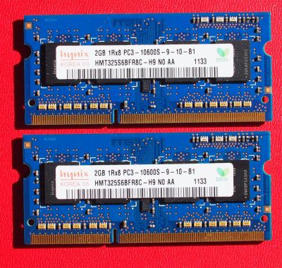 Лот: 19484761. Фото: 1. Оперативная память 2 по 2GB. Оперативная память