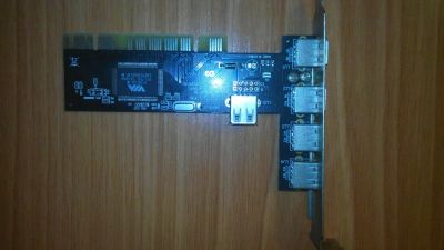 Лот: 4631657. Фото: 1. PCI USB-контроллер. Платы расширения, контроллеры, доп. порты