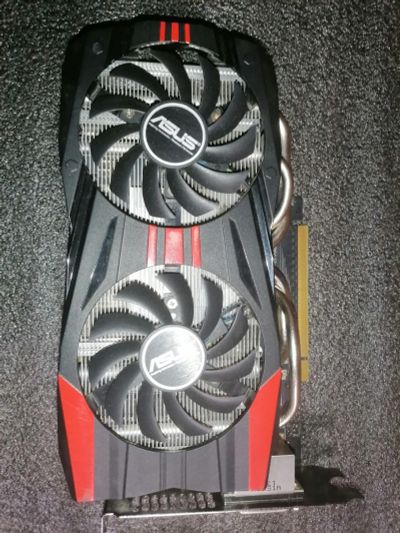 Лот: 18342142. Фото: 1. С рубля! Видеокарта Asus gtx760... Видеокарты