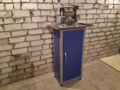 Лот: 19100605. Фото: 1. Тумба для наждака. Промышленное