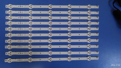 Лот: 16771249. Фото: 1. 0075 LED String комплект подсветки... Запчасти для телевизоров, видеотехники, аудиотехники