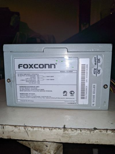 Лот: 16934160. Фото: 1. Блок питания БП ATX Foxconn FX-400P. Корпуса, блоки питания