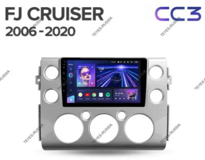 Лот: 20831425. Фото: 1. Магнитола Teyes CC3 Toyota FJ... Автомагнитолы