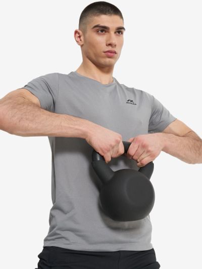 Лот: 24656954. Фото: 1. Футболка мужская Athlex, Серый. Другое (спортивная одежда)