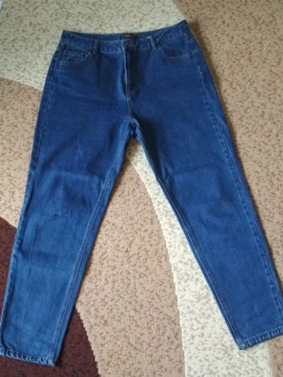 Лот: 11854443. Фото: 1. Джинсы Pull&Bear стиль бойфренд. Джинсы