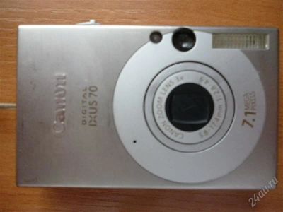 Лот: 1515700. Фото: 1. Фотоаппарат Cannon IXUS 70 (неисправный... Цифровые компактные