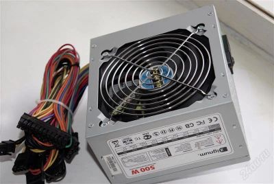 Лот: 2583122. Фото: 1. Zignum 500W. Корпуса, блоки питания