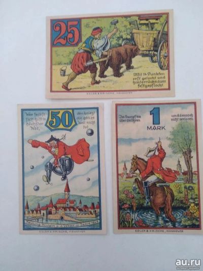 Лот: 11601231. Фото: 1. Германия Ринтельн 1920 г. 25-50... Германия и Австрия