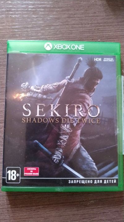 Лот: 14530562. Фото: 1. Игра для xbox one Sekiro shadows... Игры для консолей