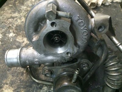Лот: 7244830. Фото: 1. Турбо, турбина Toyota CT12 1g-gte... Двигатель и элементы двигателя