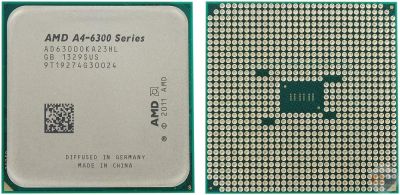 Лот: 5248088. Фото: 1. Камень AMD A4-6300 с кулером. Процессоры