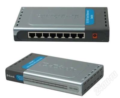 Лот: 549251. Фото: 1. Продам свитч D-Link DES-1008D. Маршрутизаторы (роутеры)