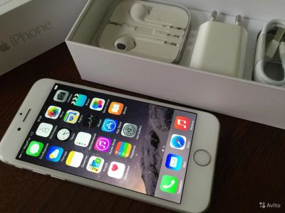Лот: 6192474. Фото: 1. iPhone 6 16gb гарантия 07.2016. Смартфоны