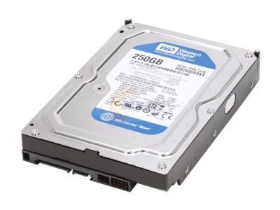 Лот: 3568707. Фото: 1. Жесткий диск WD2500AAKS, рабочий... Жёсткие диски (HDD)