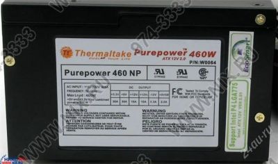 Лот: 1139064. Фото: 1. Блок питания Thermaltake <W0064... Корпуса, блоки питания