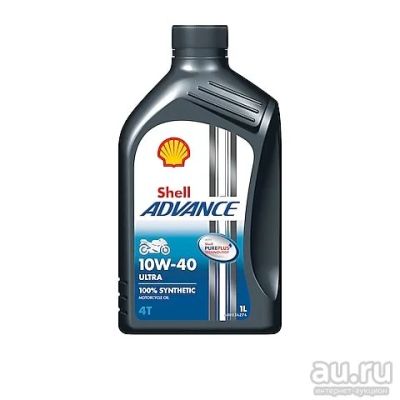 Лот: 17516500. Фото: 1. Shell Advance 4T Ultra 10w40... Масла, жидкости