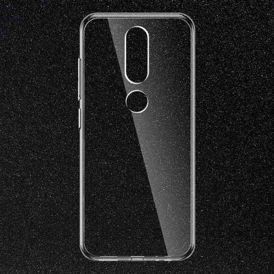 Лот: 14275715. Фото: 1. Чехол Nokia 7.1 Силикон Прозрачный... Чехлы, бамперы