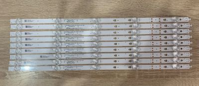 Лот: 25136266. Фото: 1. комплект подсветки , LED49D05A-ZC29AG-01D... Запчасти для телевизоров, видеотехники, аудиотехники