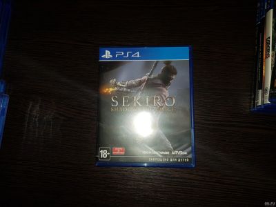 Лот: 14355026. Фото: 1. Диск с игрой sekiro ps4. Игры для консолей