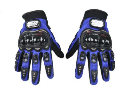 Лот: 4181088. Фото: 1. Мото перчатки pro biker blue. Аксессуары