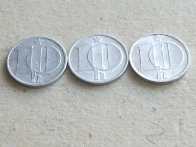 Лот: 20011011. Фото: 1. Монета 10 геллер Чехословакия... Европа
