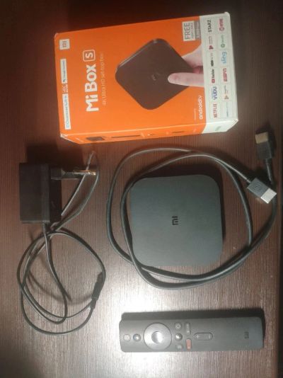 Лот: 14917695. Фото: 1. Xiaomi mi box s. Другое (тв и видео)